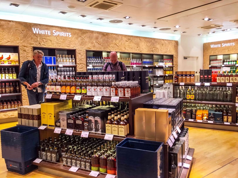 Displays and pricing are critical for standing out at the liquor store. 