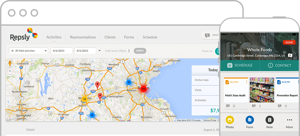 Mobile CRM App Software