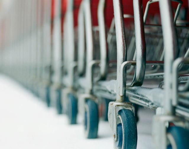 retailer-supplier relationship represented by shopping carts retailer-supplier relationship represented by shopping carts