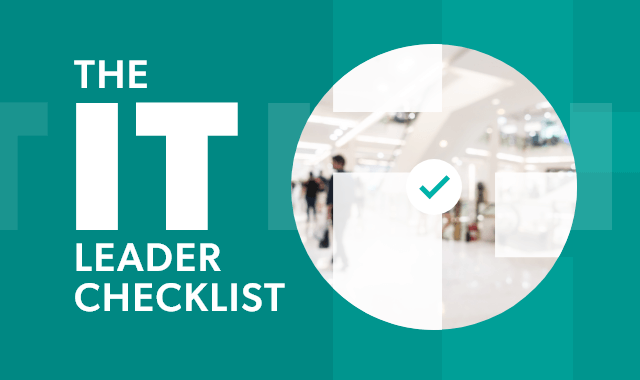 The IT Leader Checklist blog