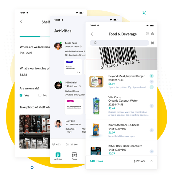 Repsly Phone App Features