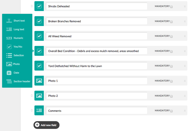 software form legal builder Forms Landscape Business Free