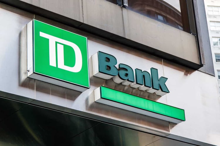 TD Bank has had success throughout North America. 